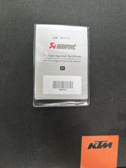 
										KTM 790 Duke_Track Pack Akrapovic_Kz-Halter_Garantie full									