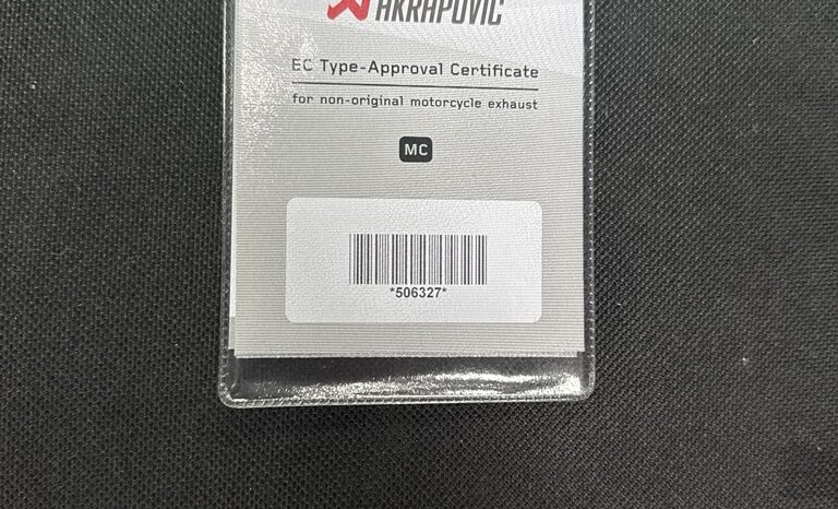 
								KTM 790 Duke_Track Pack Akrapovic_Kz-Halter_Garantie full									