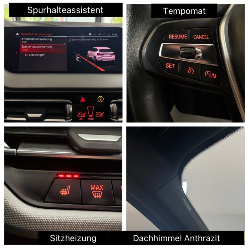 
								BMW 118 Baureihe 1 Lim. 118 i Advantage full									