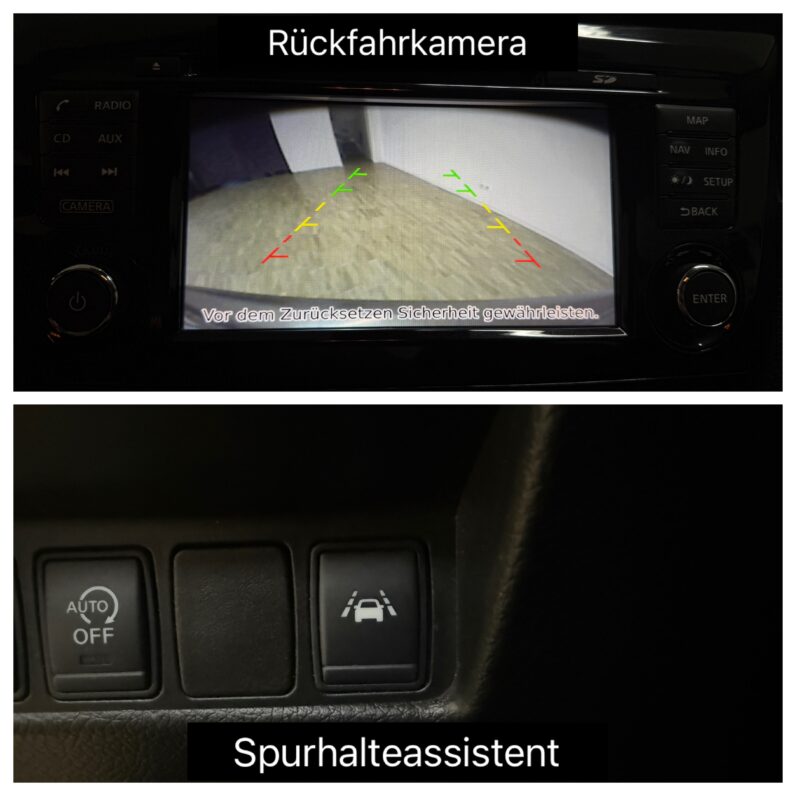 
								Nissan Qashqai Acenta 4x4_1.Hand/AHK/Navi/Kamera/SZH full									