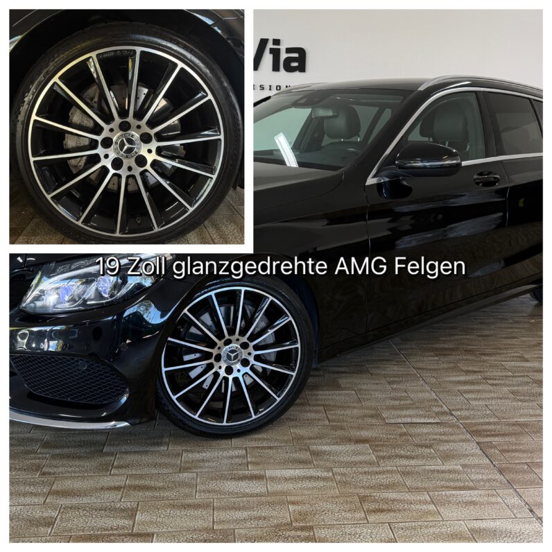 
								Mercedes-Benz C250 T AMG/Burmester/LED/Leder full									